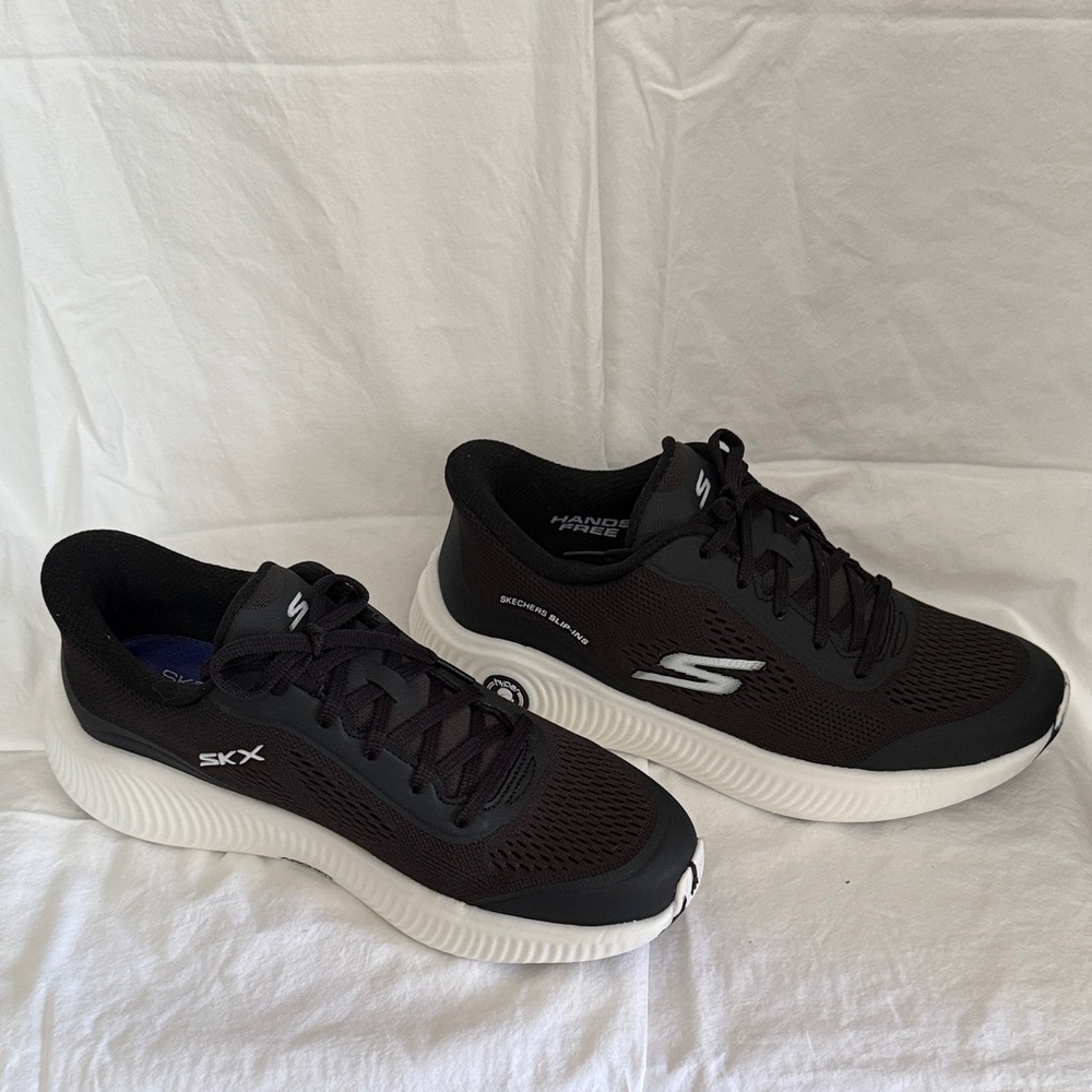 Skechers Slip-ins Women’s Black and White Athletic Sneakers